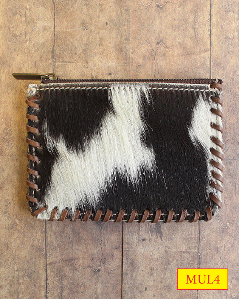 WESTERN GENUINE LEATHER COWHIDE WALLET
