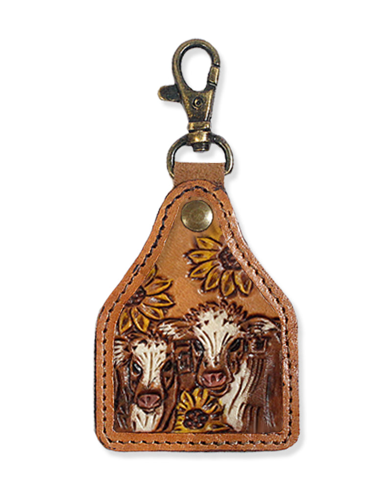 GENUINE LEATHER HANDTOOL KEY CHAIN