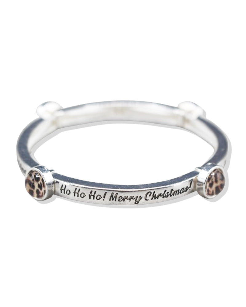 Bubble Christmas Message Bracelet